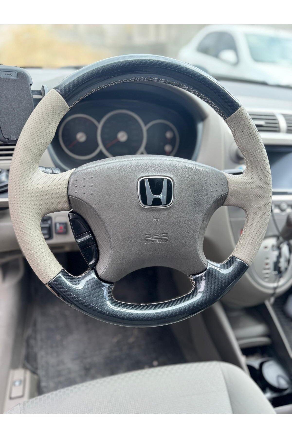 HONDA CİVİC VİTEC2 ARACA ÖZEL DİKMELİ DİREKSİYON KILIFI(AÇIKLAMAYI OKUYUNUZ)
