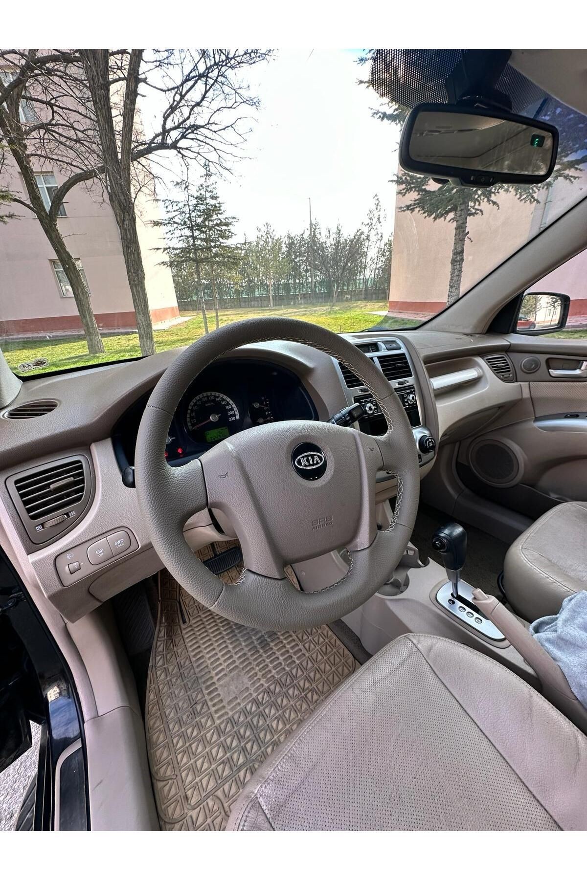KİA SPORTAGE Uyumlu ARACA ÖZEL DİKMELİ DİREKSİYON KILIFI