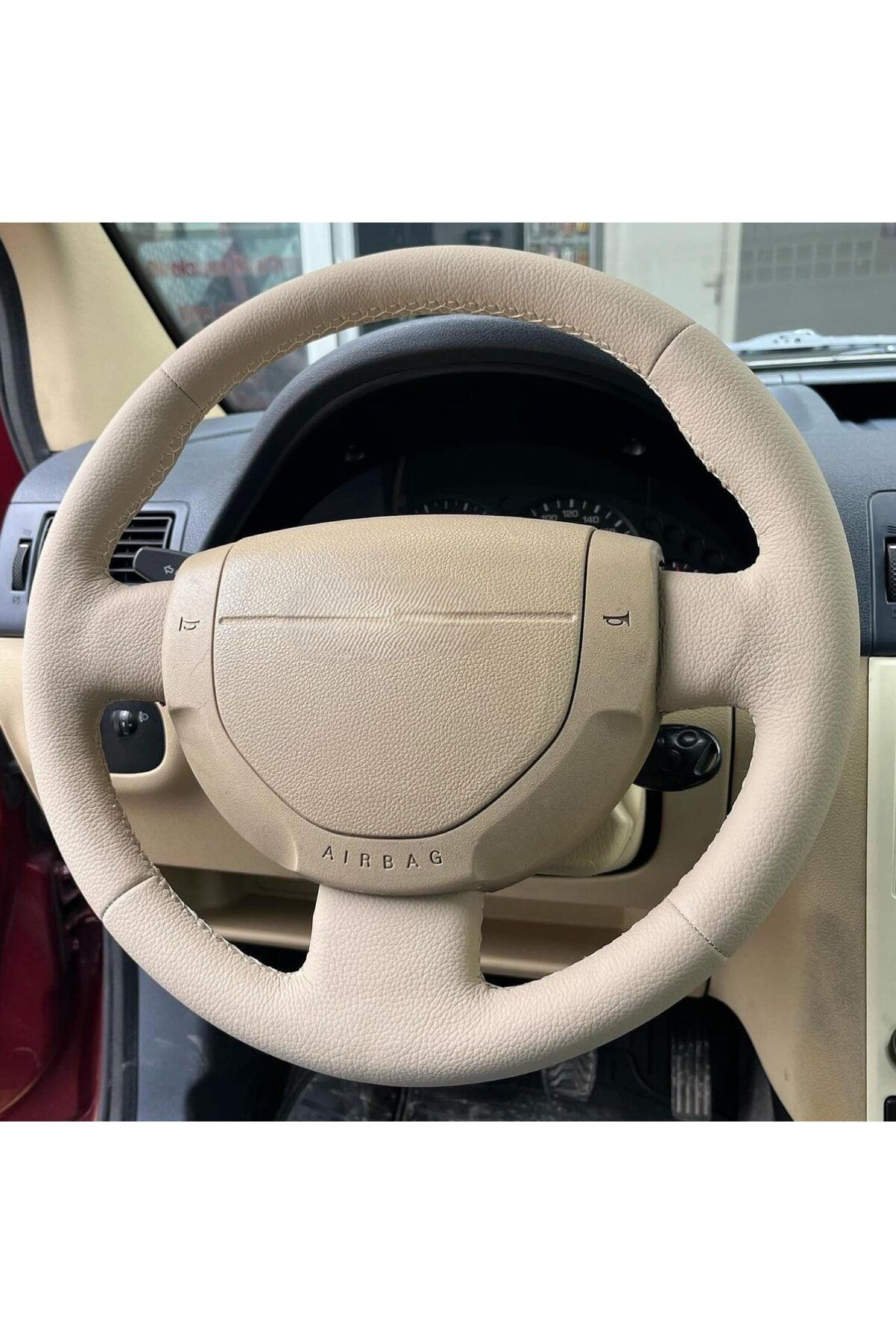 FORD CONNECT ARACA ÖZEL DİKMELİ DİREKSİYON KILIFI(AÇIKLAMAYI OKUYNZ)