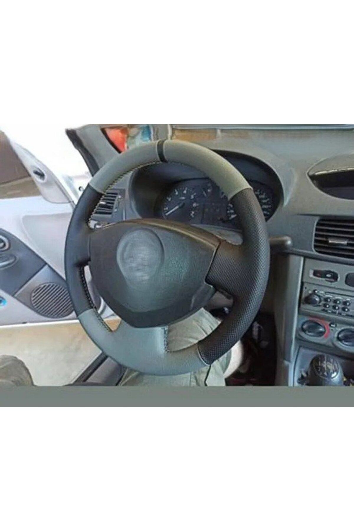 Renault Clio SYMBOL(2003-2008) Dikmeli Direksiyon Kılıfı(AÇIKLAMAYI OKUYNZ)