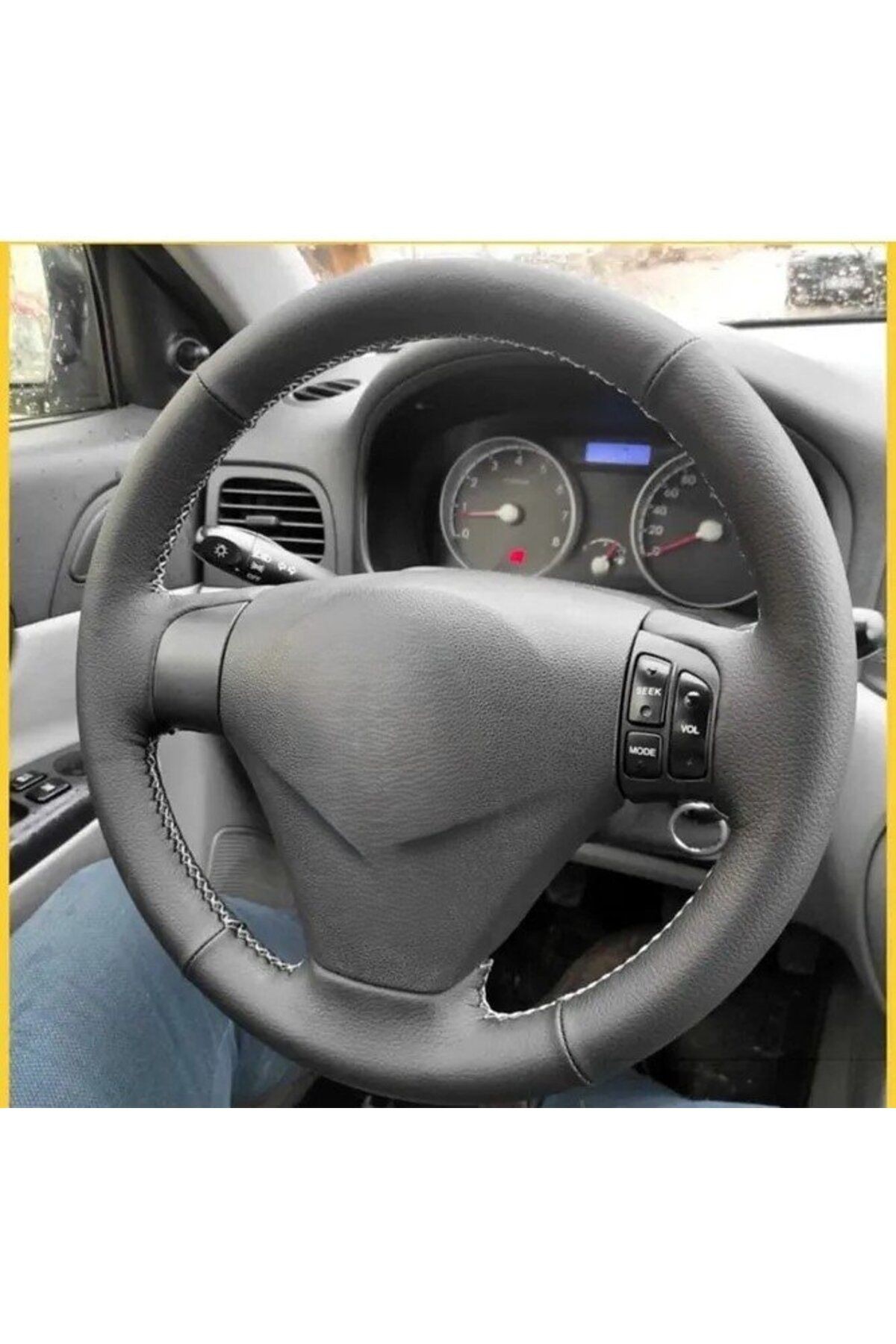 Hyundai Accent Era Uyumlu Araca Özel Direksiyon Kılıfı
