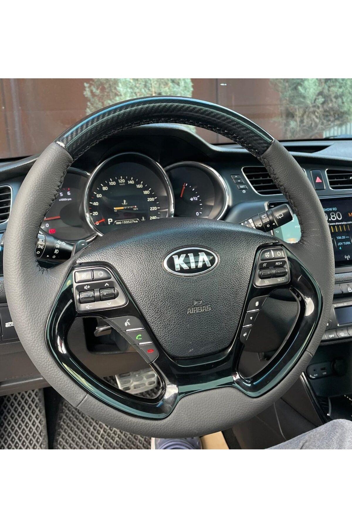 KİA CEED - CERATO ARACA ÖZEL DİKMELİ DİREKSİYON KILIFI(AÇIKLAMAYI OKUYUNUZ)
