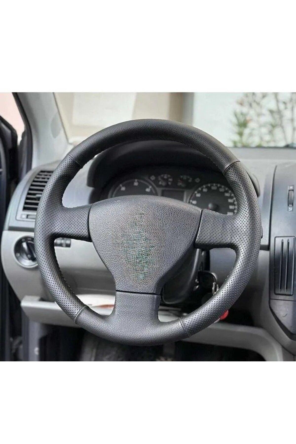 Volkswagen Golf5 Uyumlu Araca Özel Direksiyon Kılıfı (SPOR MODEL)
