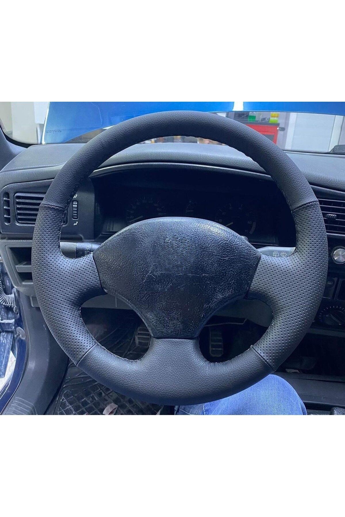 RENAULT EUROPA ARACA ÖZEL DİKMELİ DİREKSİYON KILIFI(AÇIKLAMAYI MUTLAKA OKUYUNUZ)