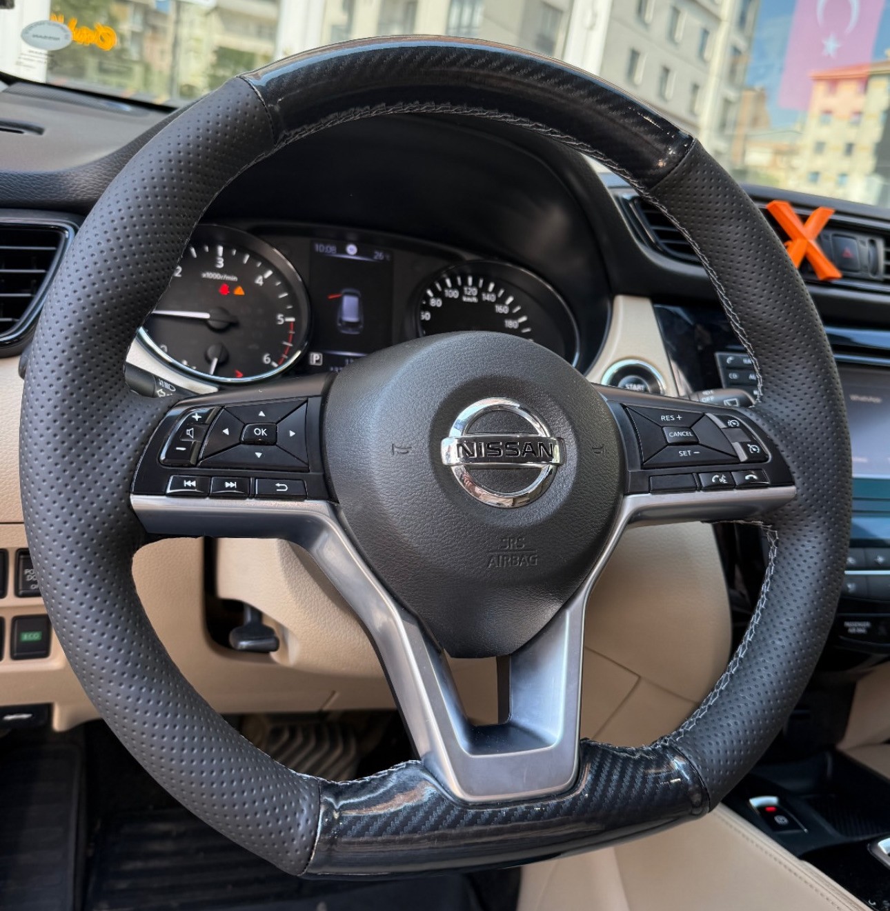 Nissan X-Trail Araca Özel Direksiyon Kılıfı