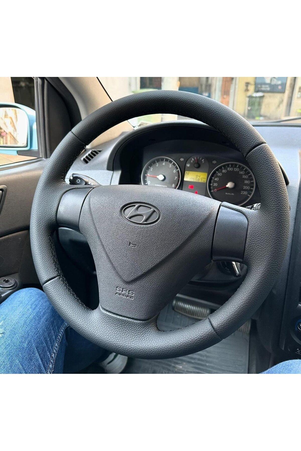 HYUNDAİ GETZ ARACA ÖZEL DİKMELİ DİREKSİYON KILFI(AÇIKLAMAYI OKUYUNUZ)