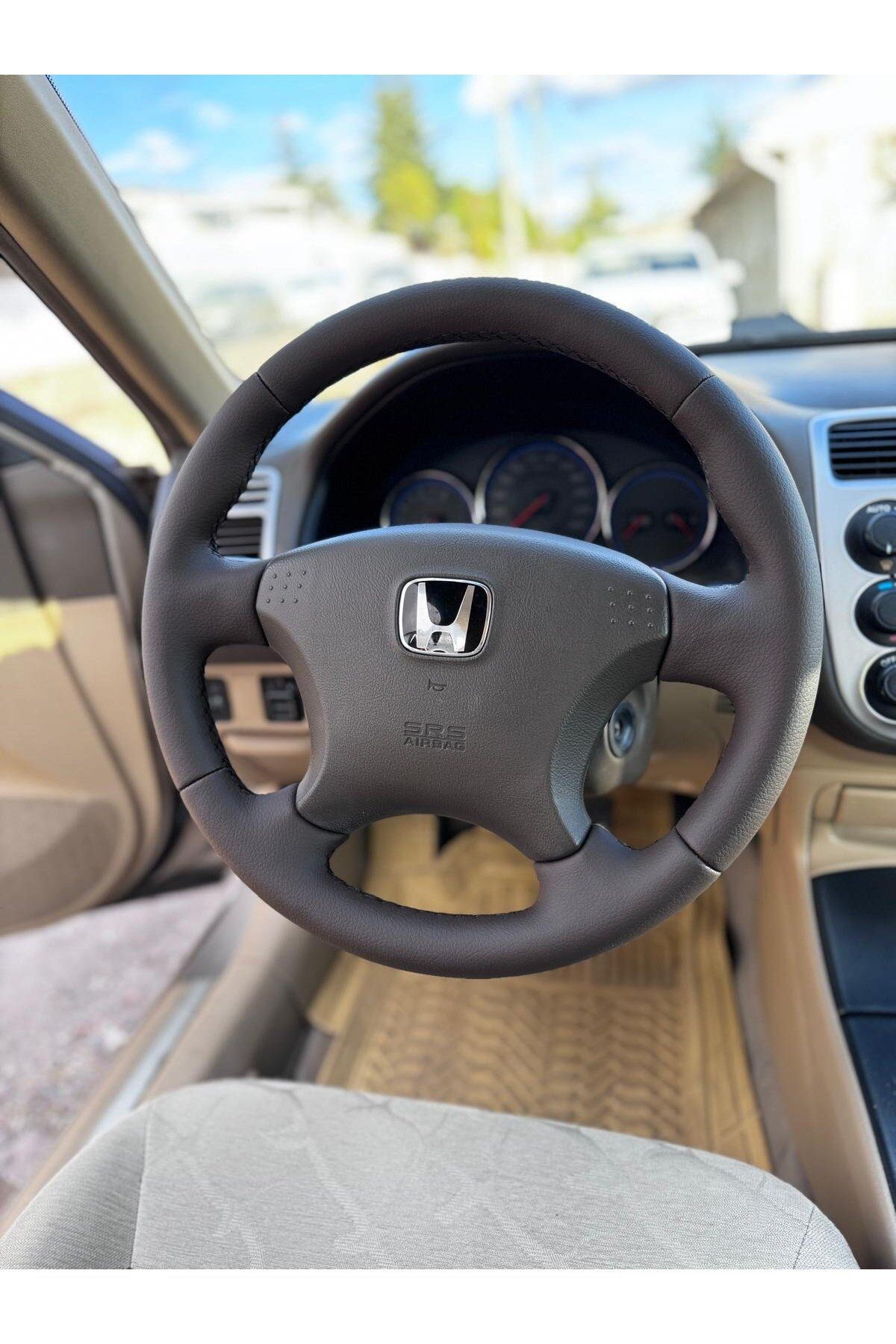 HONDA CİVİC VİTEC 2 ARACA ÖZEL DİKMELİ DİREKSİYON KLILIFI(AÇIKLAMAYI OKUYUNZ)