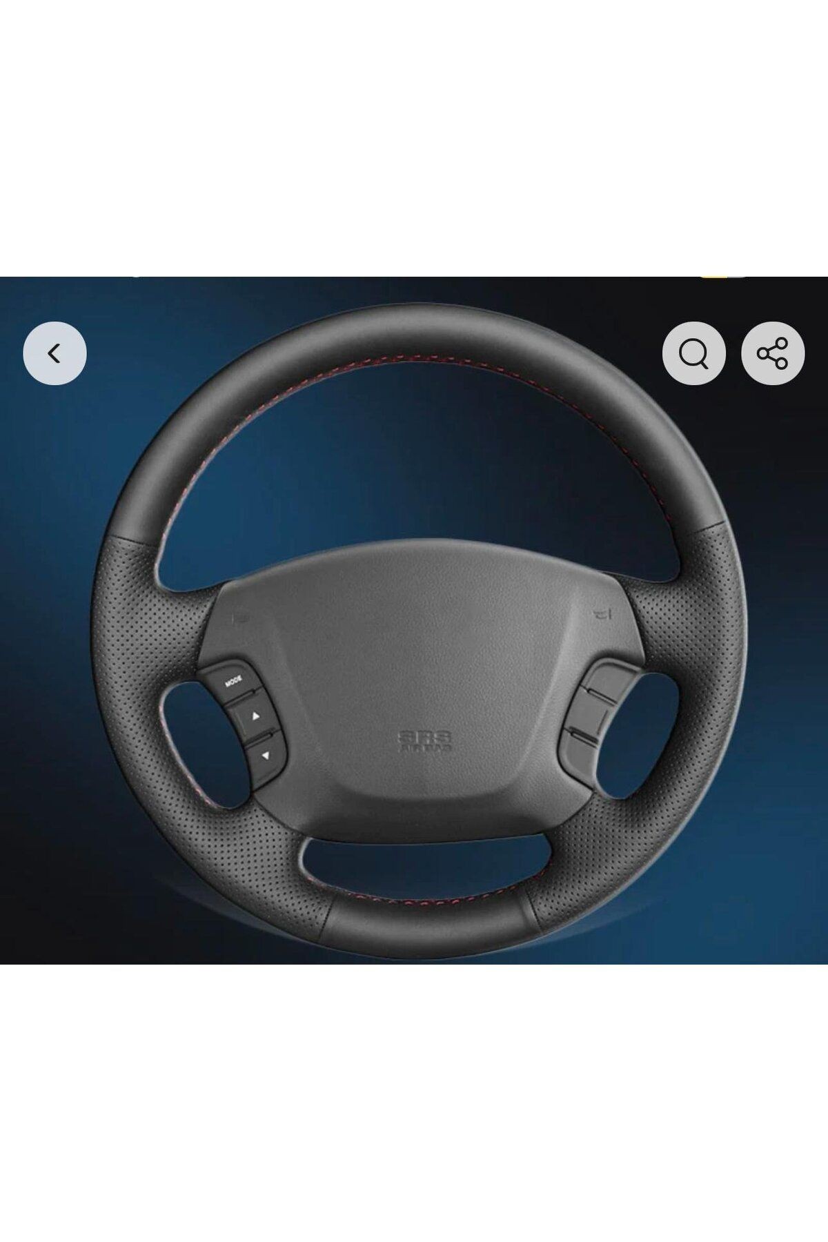 HYUNDAİ SONATA ARACA ÖZEL DİKMELİ DİREKSİYON KILIFI (AÇIKLAMAYI OKUYUNUZ)