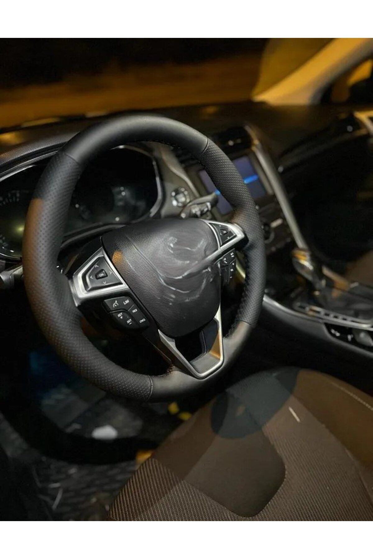 Ford S-max 2013-2019 Noktalı-bentley Araca Özel Direksiyon Kılıfı(AÇIKLAMAYI OKUYNZ)