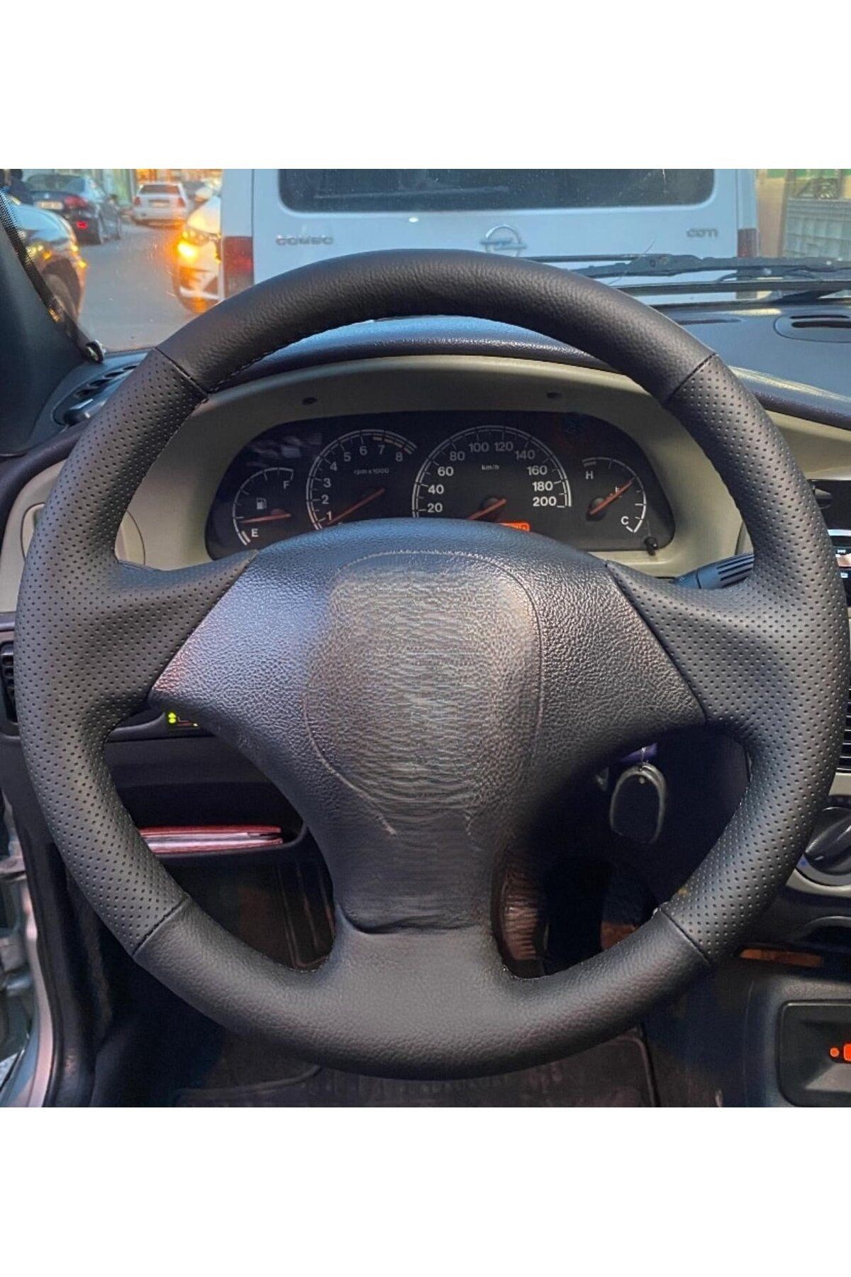 FİAT SİENA ARACA ÖZEL DİKEMLİ DİREKSİYON KILIFI (AÇIKLMAYI OKUYNZ)