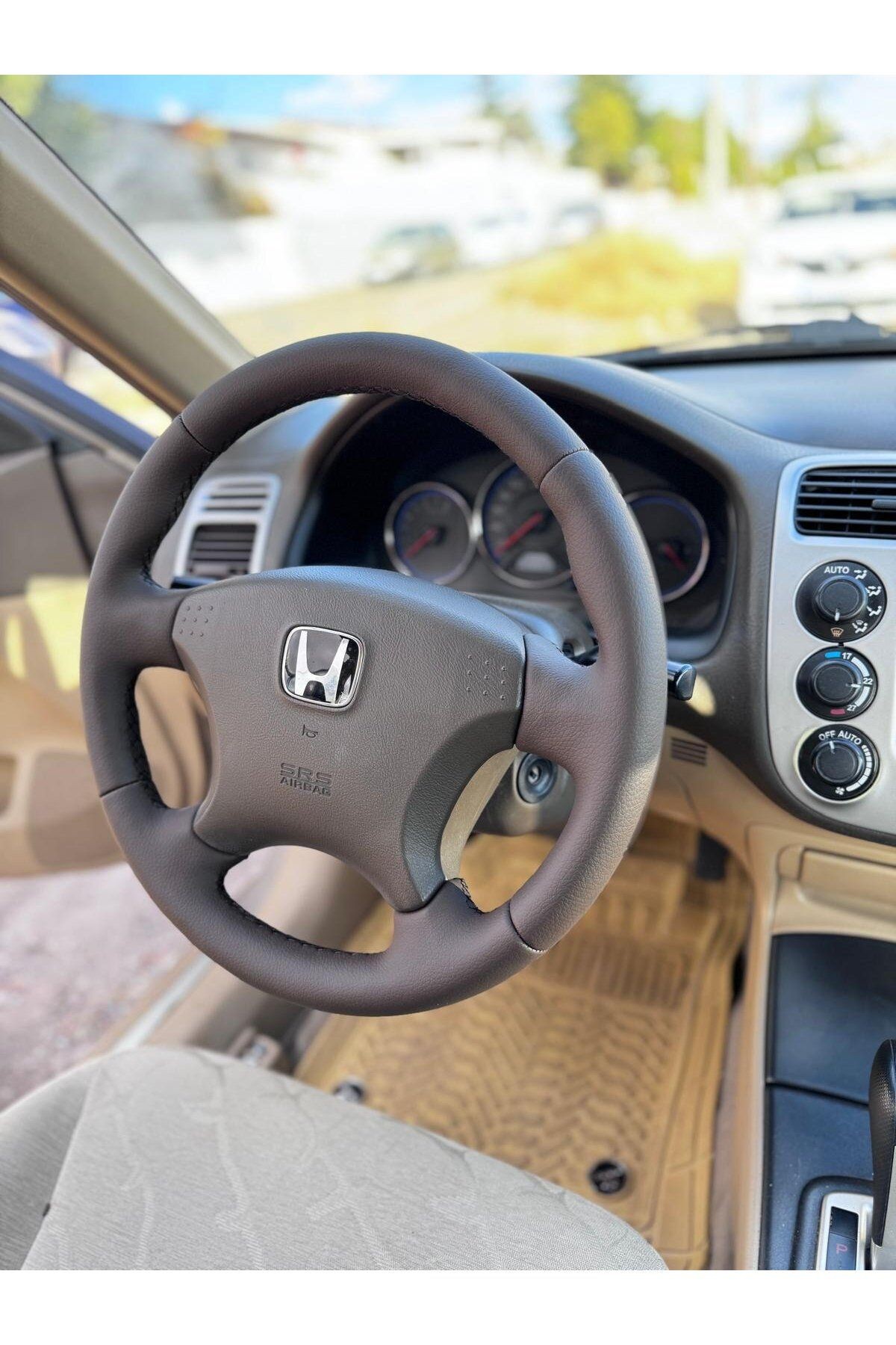 HONDA CİVİC VİTEC 2 ARACA ÖZEL DİKMELİ DİREKSİYON KLILIFI(AÇIKLAMAYI OKUYUNZ)