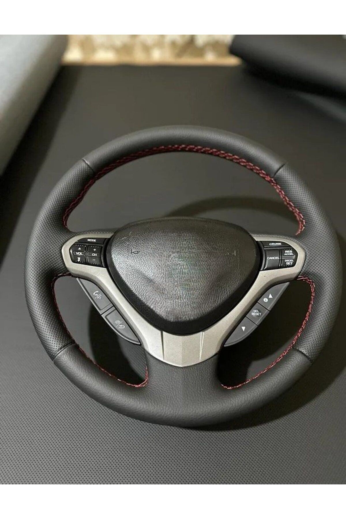 Honda Accord Araca Özel Dikmeli Direksiyon Kılıfı(AÇIKLAMAYI OKUYUNUZ)