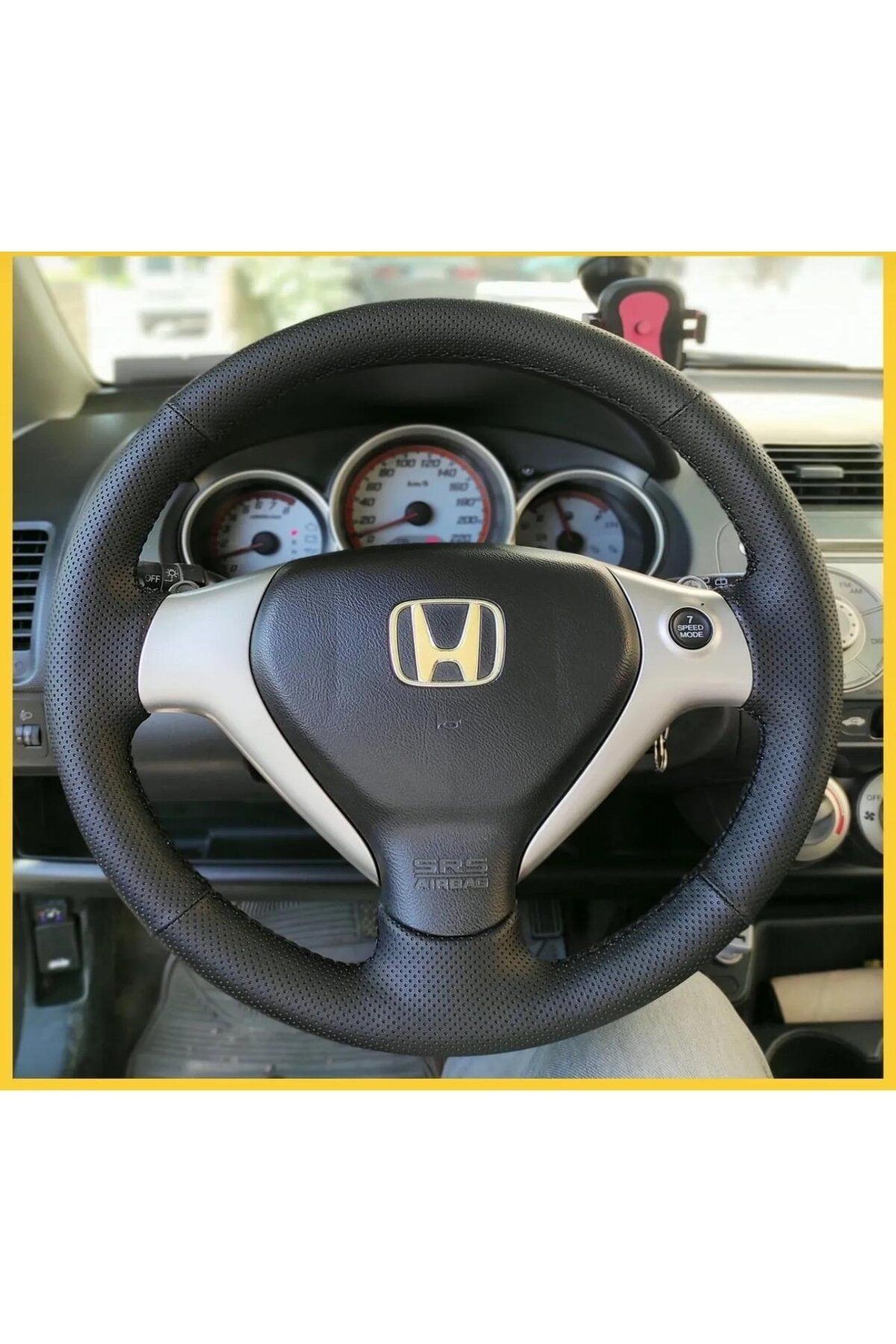 HONDA JAZZ ARACA ÖZEL DİKMELİ DİREKSİYON KILIFI(AÇIKLAMAYI OKUYUN)