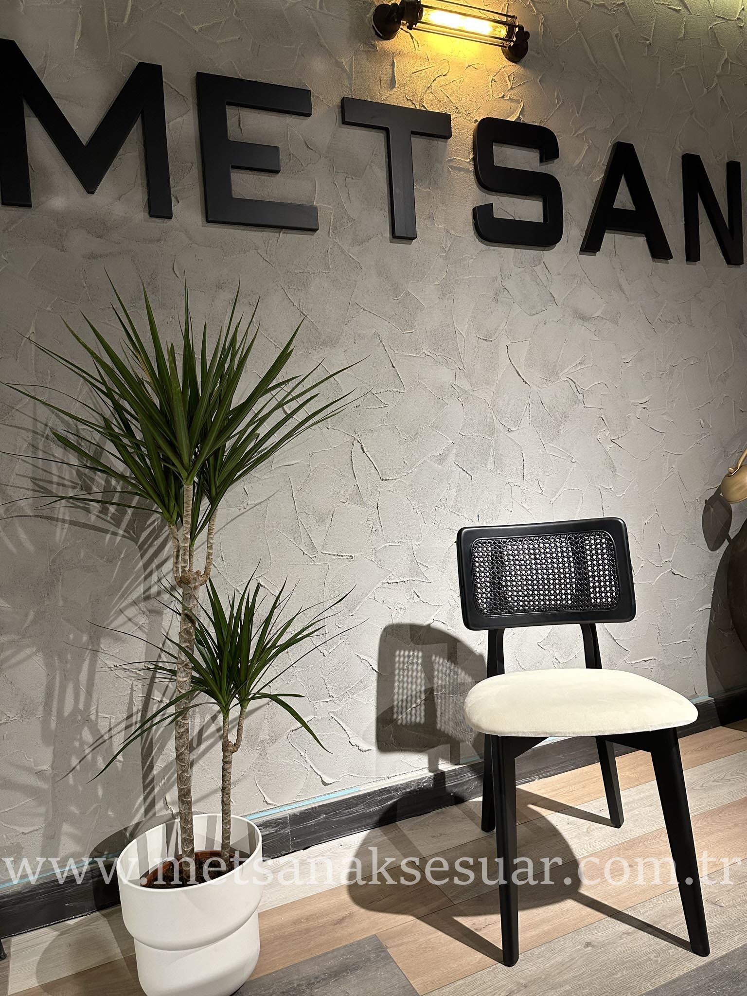 4 Adet ZİON SANDALYE Siyah Gloss Max Masa & Sandalye Takımı 