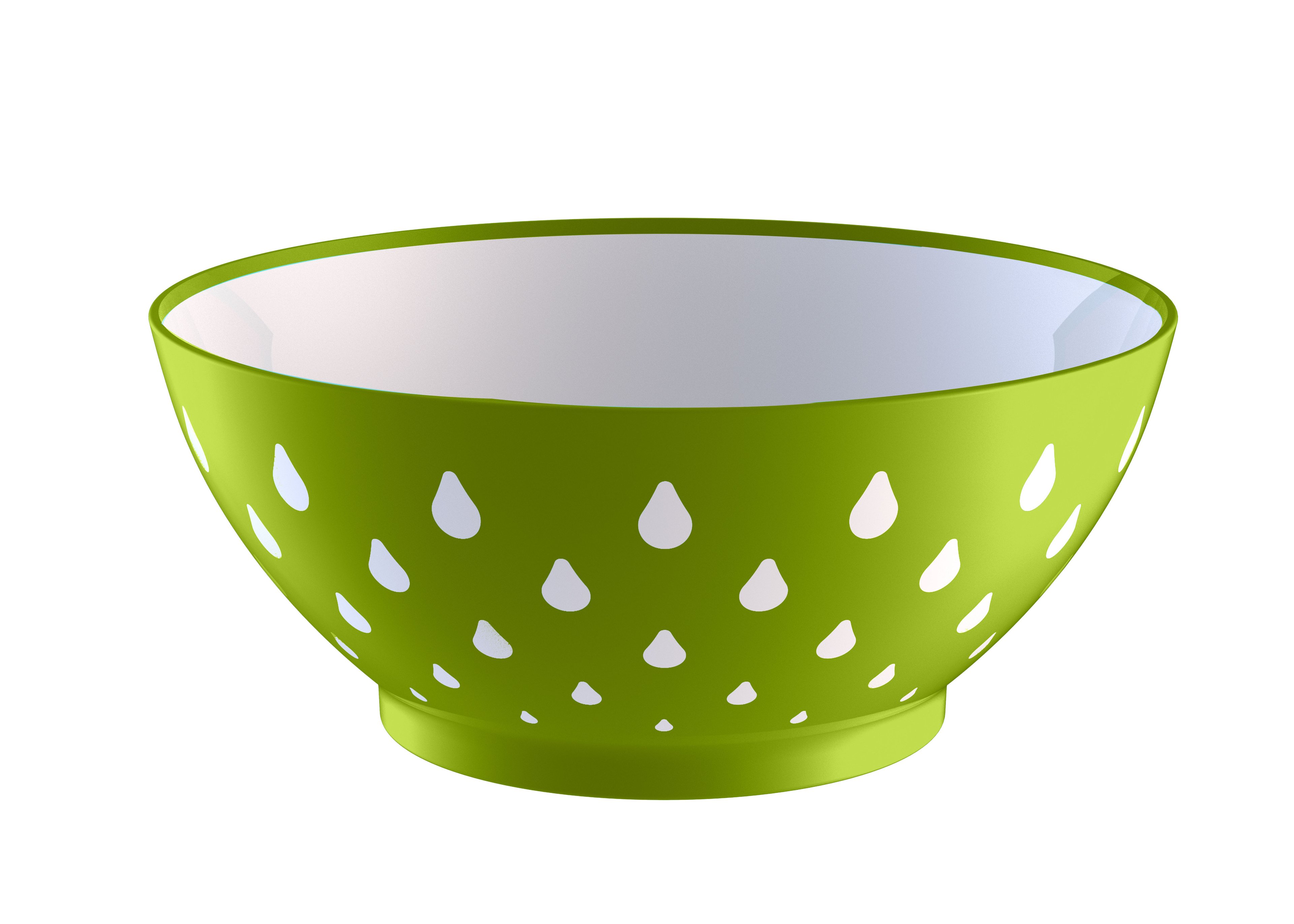 Drop Pattern Bowl 3 Liter - MİLLENİUM GREEN