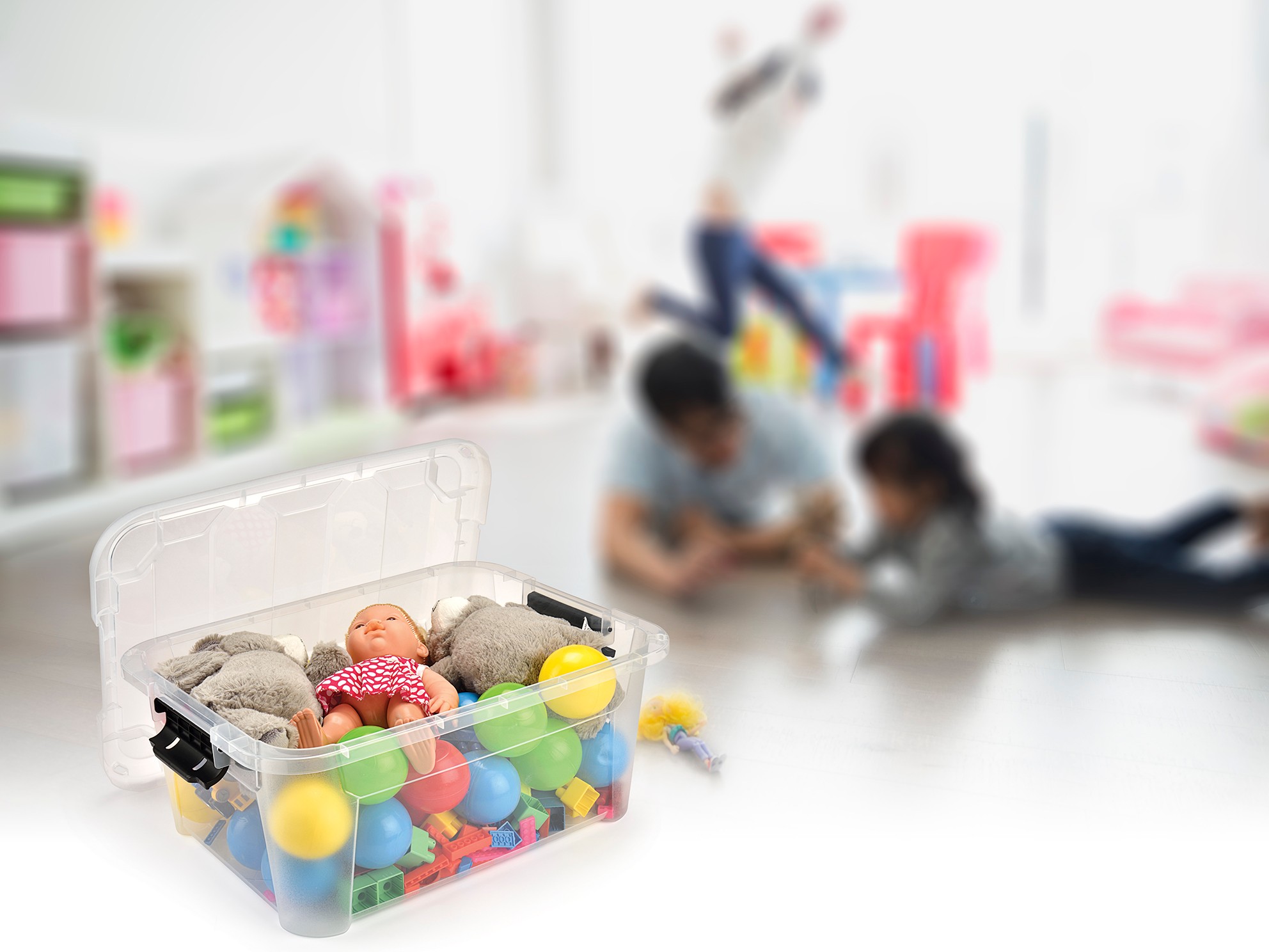 Storage Organizer Box Toy Chest Multi-Purpose Organizer 30 Liter