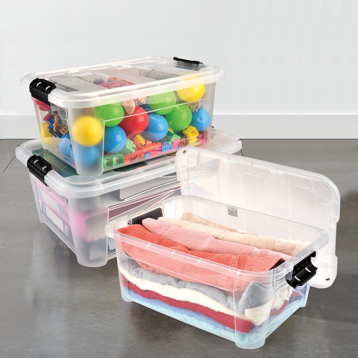 Storage Organizing Box, Toy Box, Multi-Purpose Organizer, 25 Liters