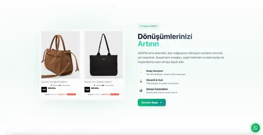 ONEPiR - AI & E-Commerce Integrator ekran görüntüsü 2