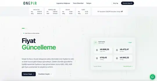 ONEPiR - AI & E-Commerce Integrator ekran görüntüsü 1