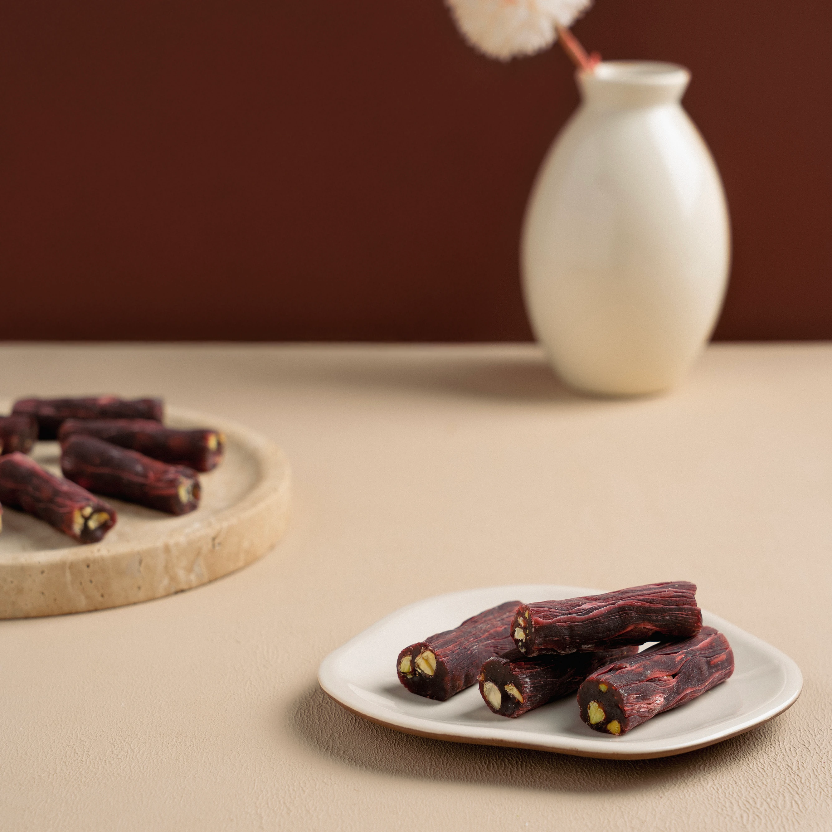 Antep Fıstıklı Nar Aromalı Fitil Lokum 350 Gr