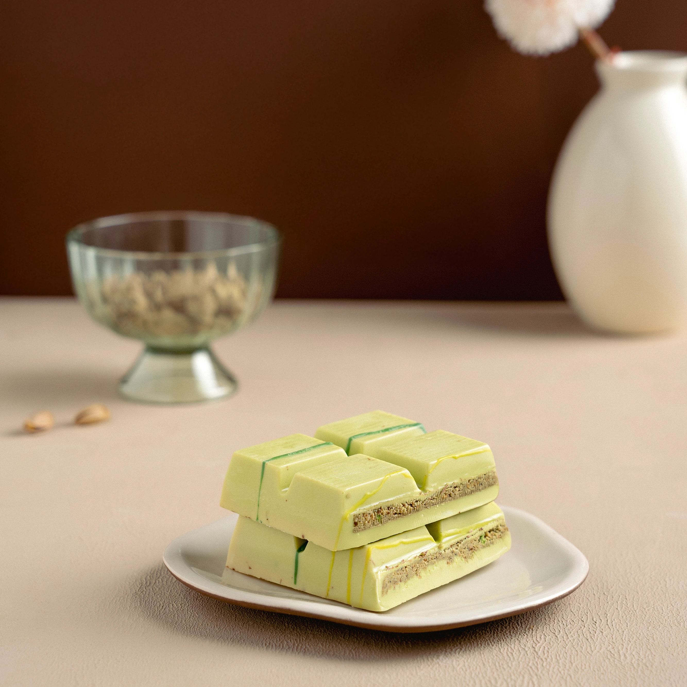 Beyaz Çikolatalı Dubai Çikolatası 195 Gr