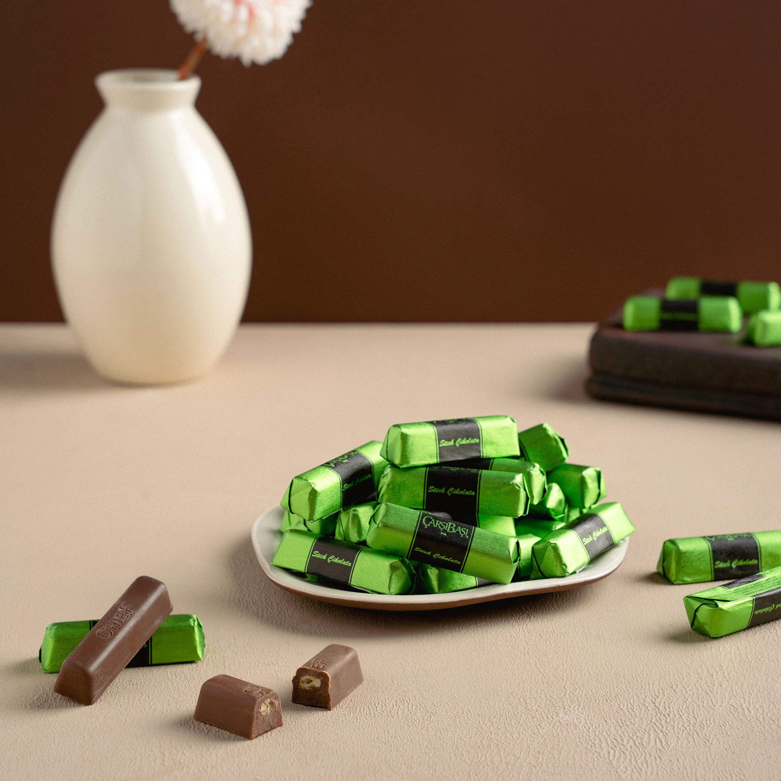 Stick Fıstıklı Çikolata