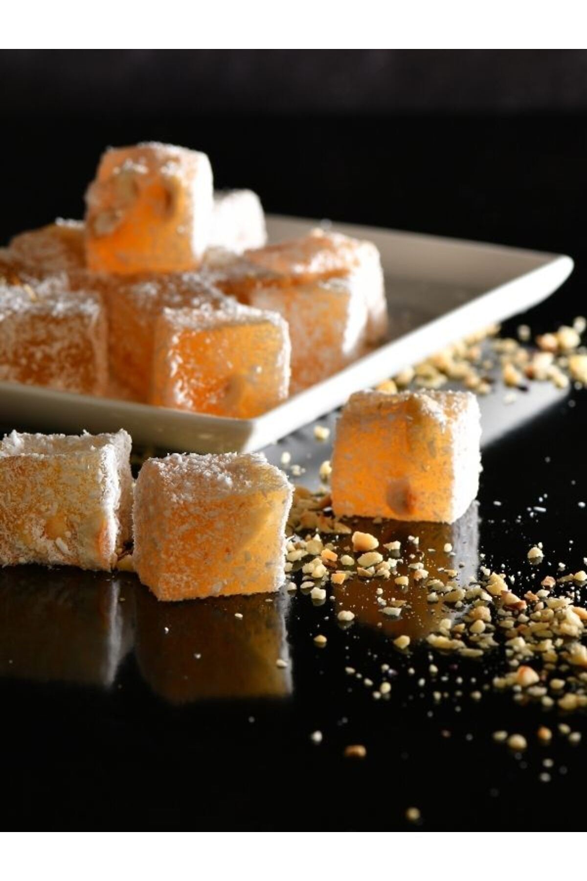 Glütensiz Hindistan Cevizli Fındıklı Lokum 500 gr (CB963)