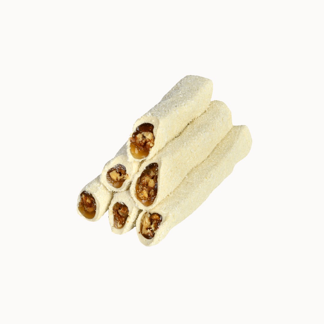 Sütlü Cevizli İpli Şeker Sucuğu 500gr
