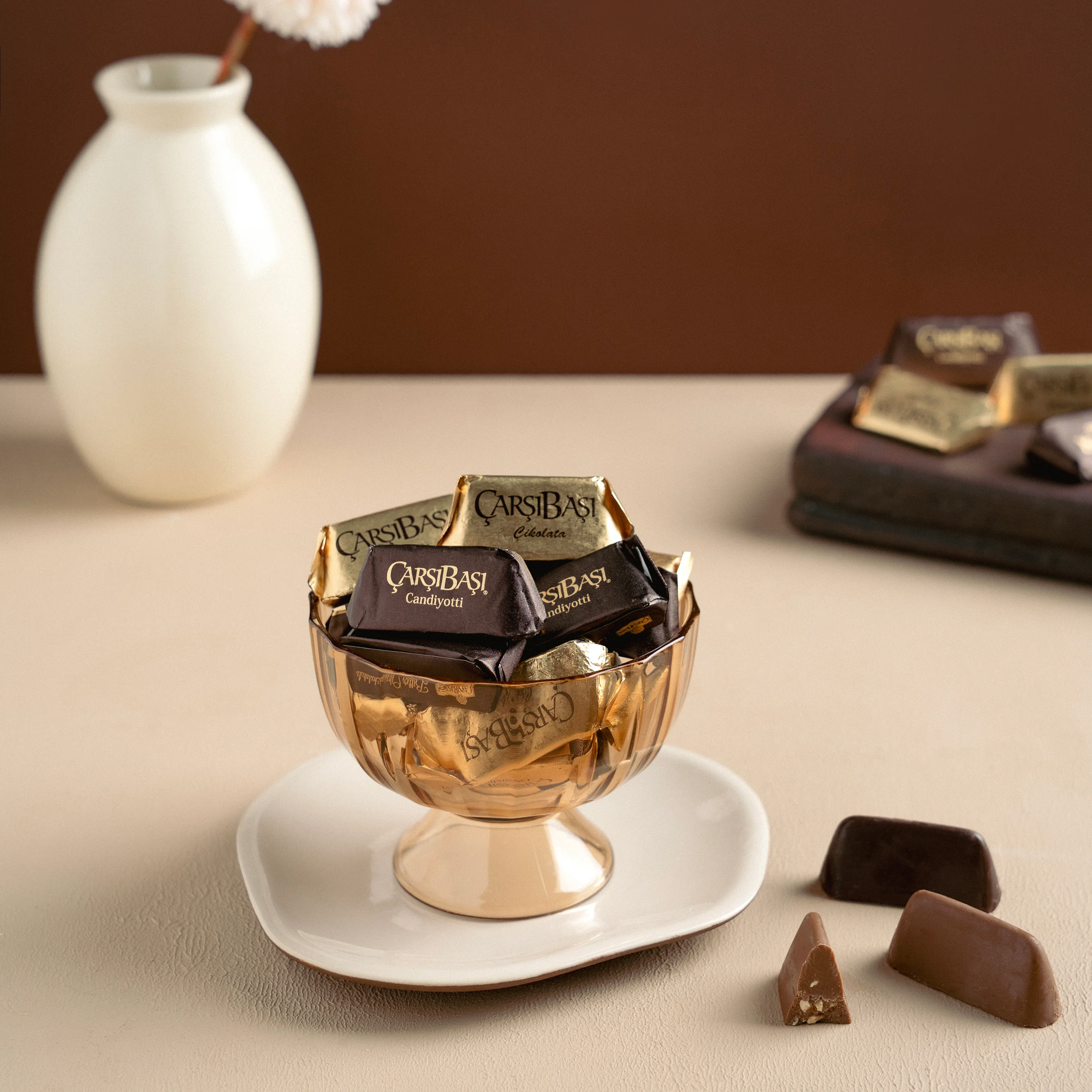 Kandiyotti Sütlü Ve Bitter Karışık Çikolata