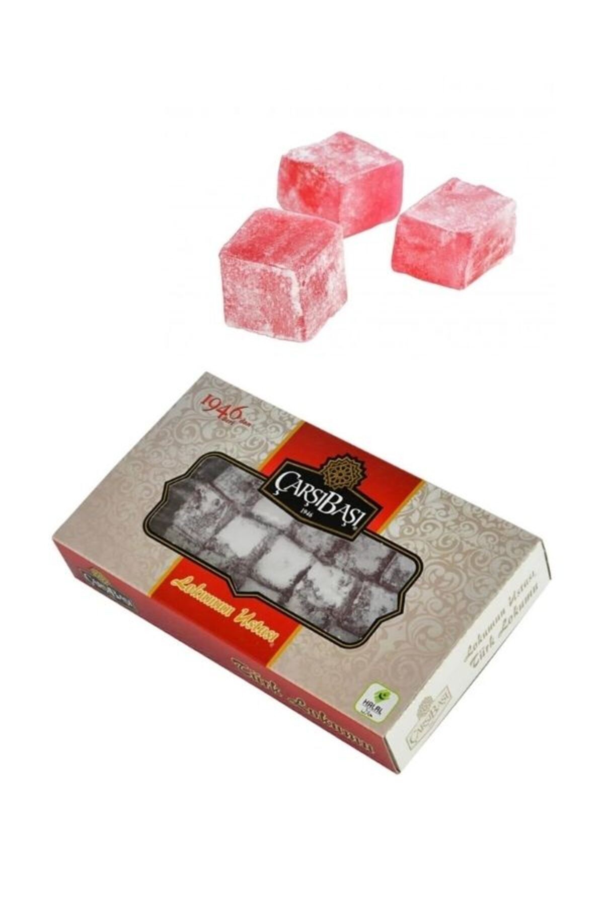 Glütensiz Güllü Lokum 500 gr (CB269)
