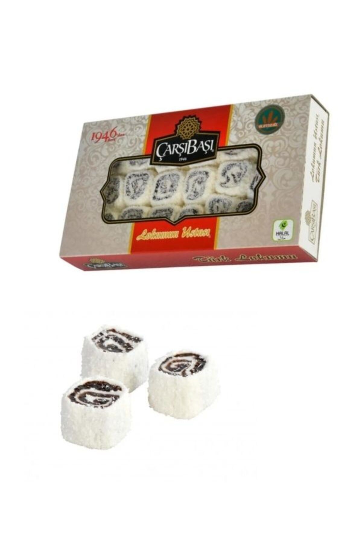 Glütensiz Kakaolu Sarma Lokum 500 gr (CB148)