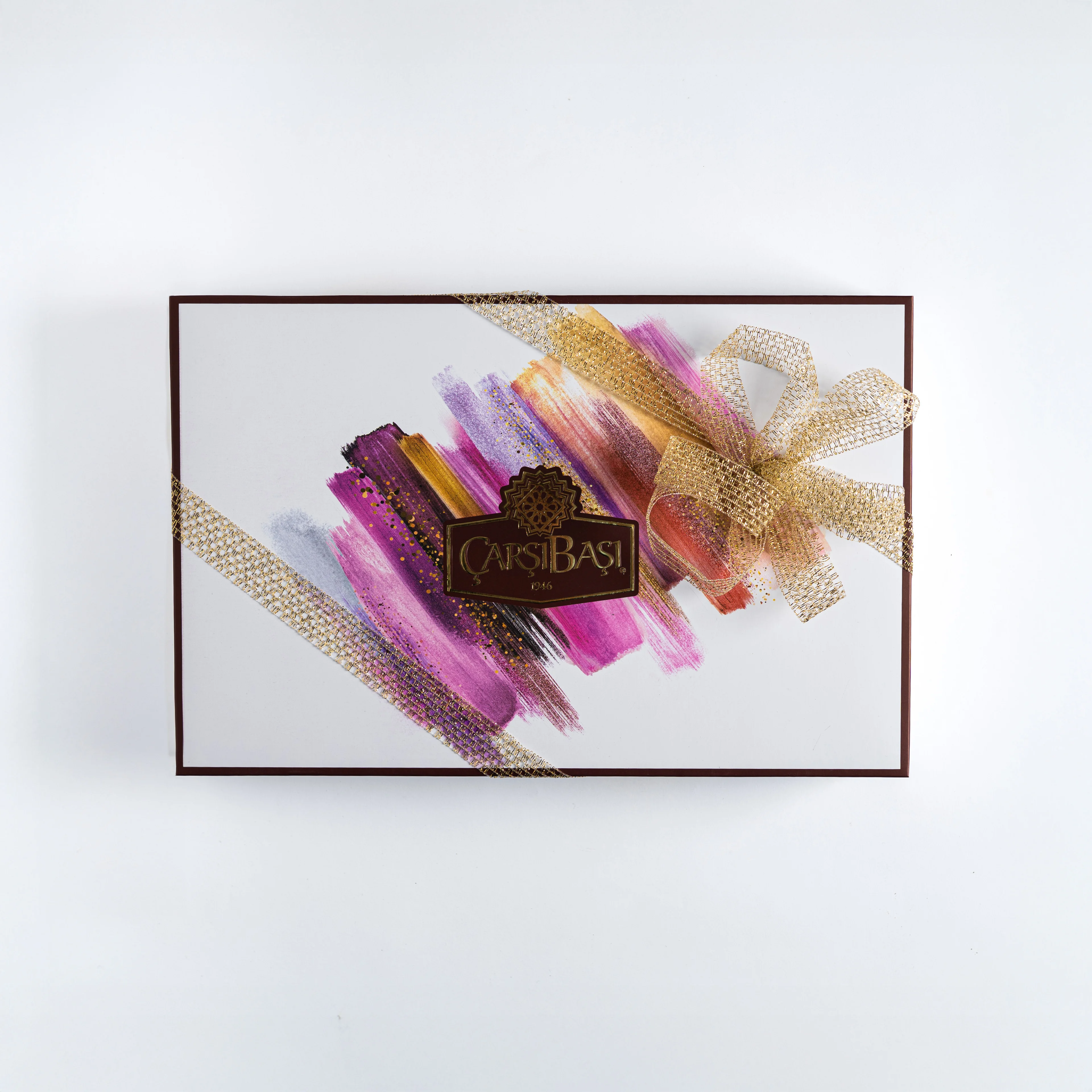 Yaldızlı Çiçek Baton Çikolata & Fındık Draje 570 Gr - Çarşıbaşı