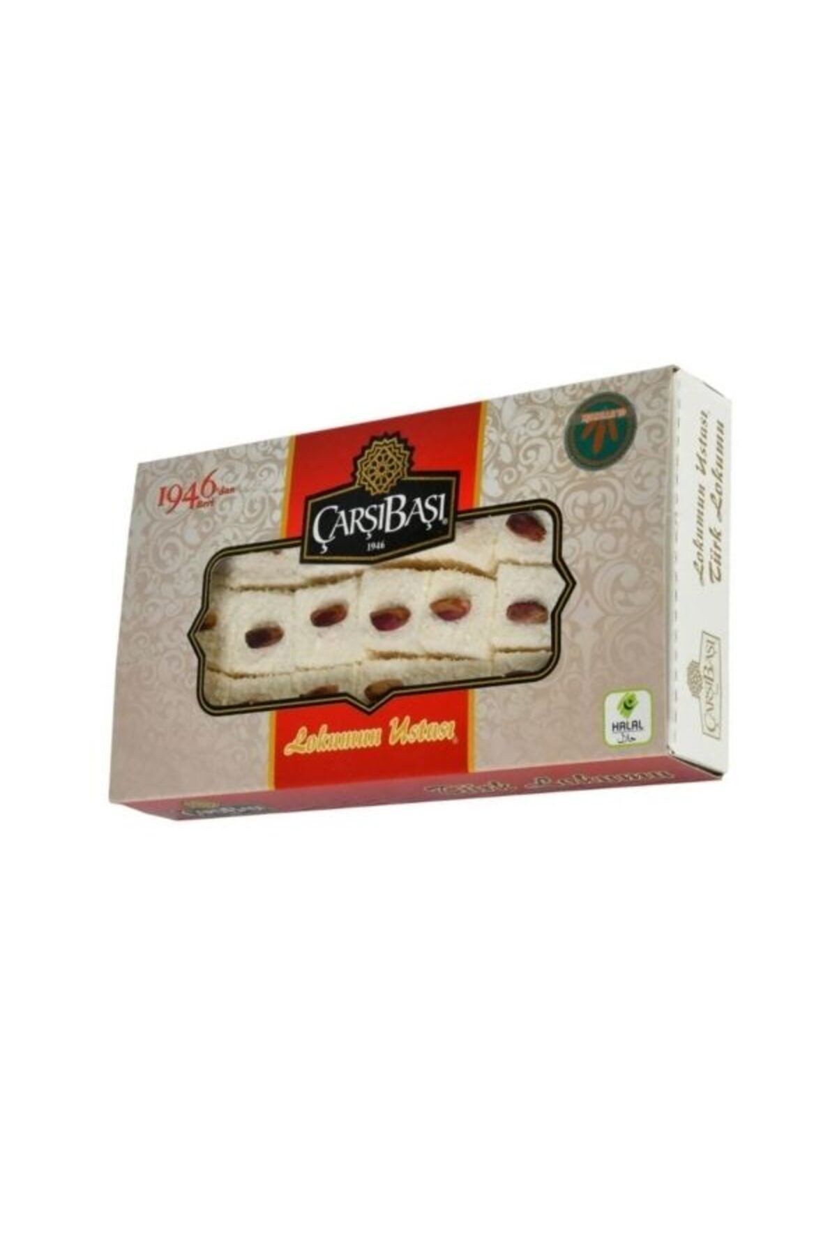 Glütensiz Antep Fıstıklı Basma Sultan Lokum 500 gr (CB942)