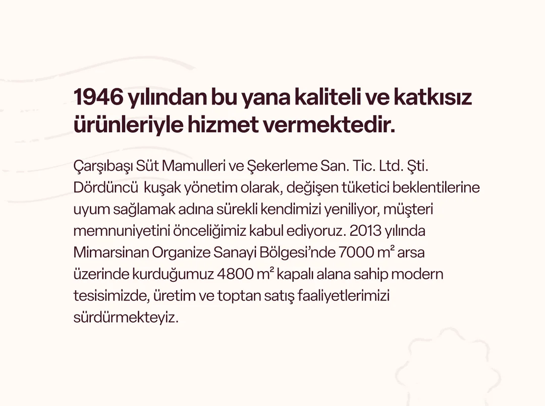 1924'ten Bugüne Çikolatanın Ustası