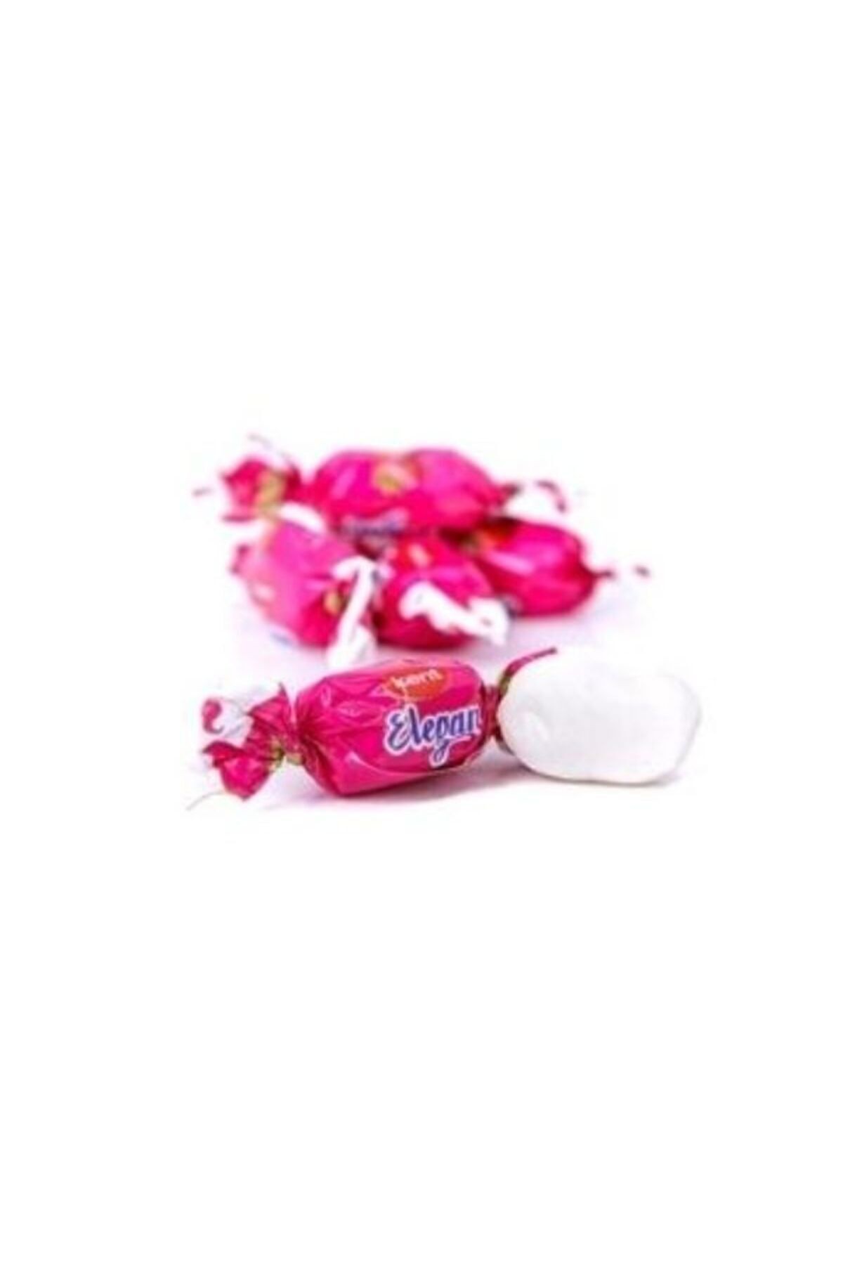 Elegan Çilek Dolgulu Toffe Şeker 1 Kg - Kn047