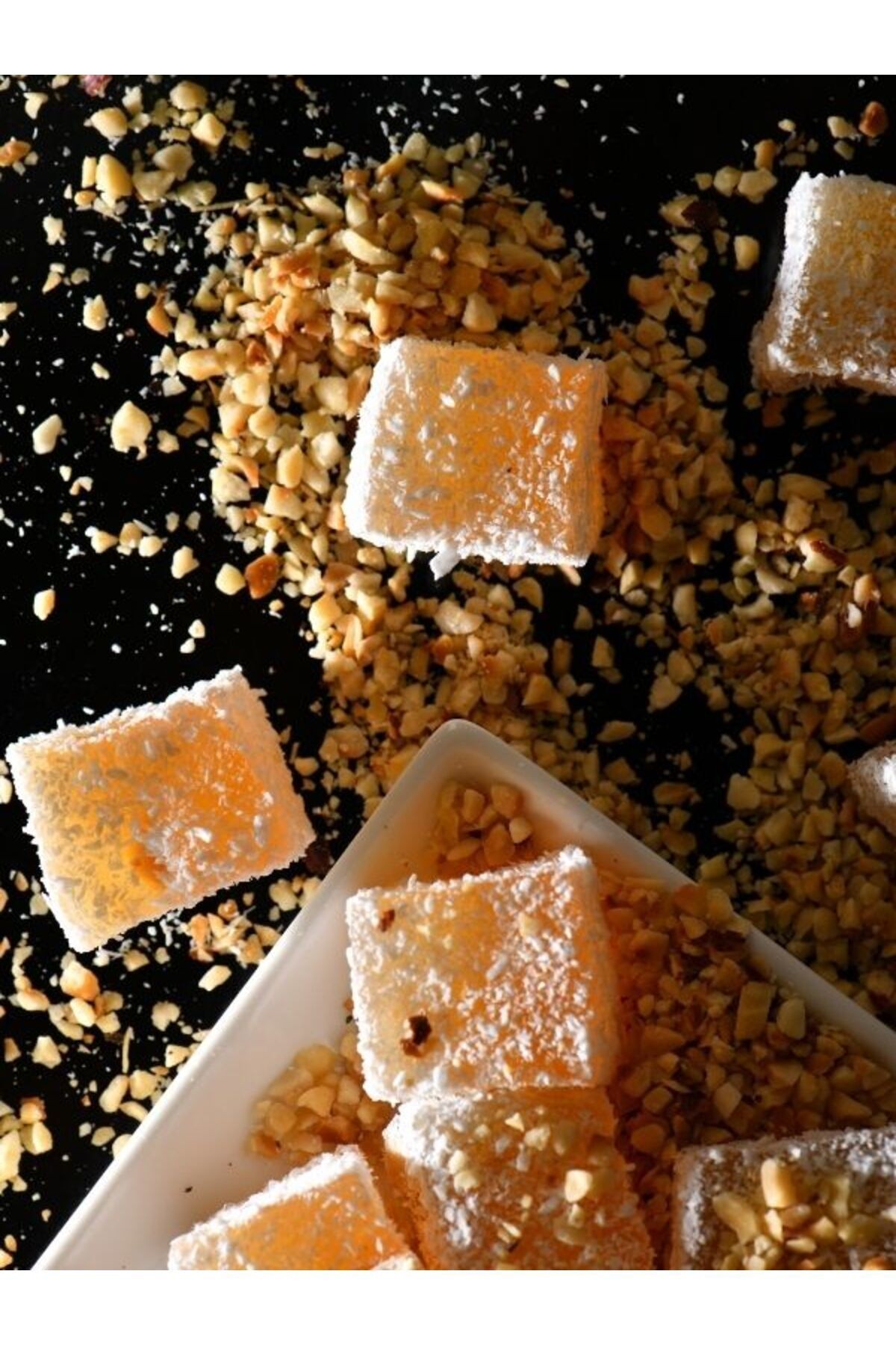 Glütensiz Hindistan Cevizli Fındıklı Lokum 500 gr (CB963)