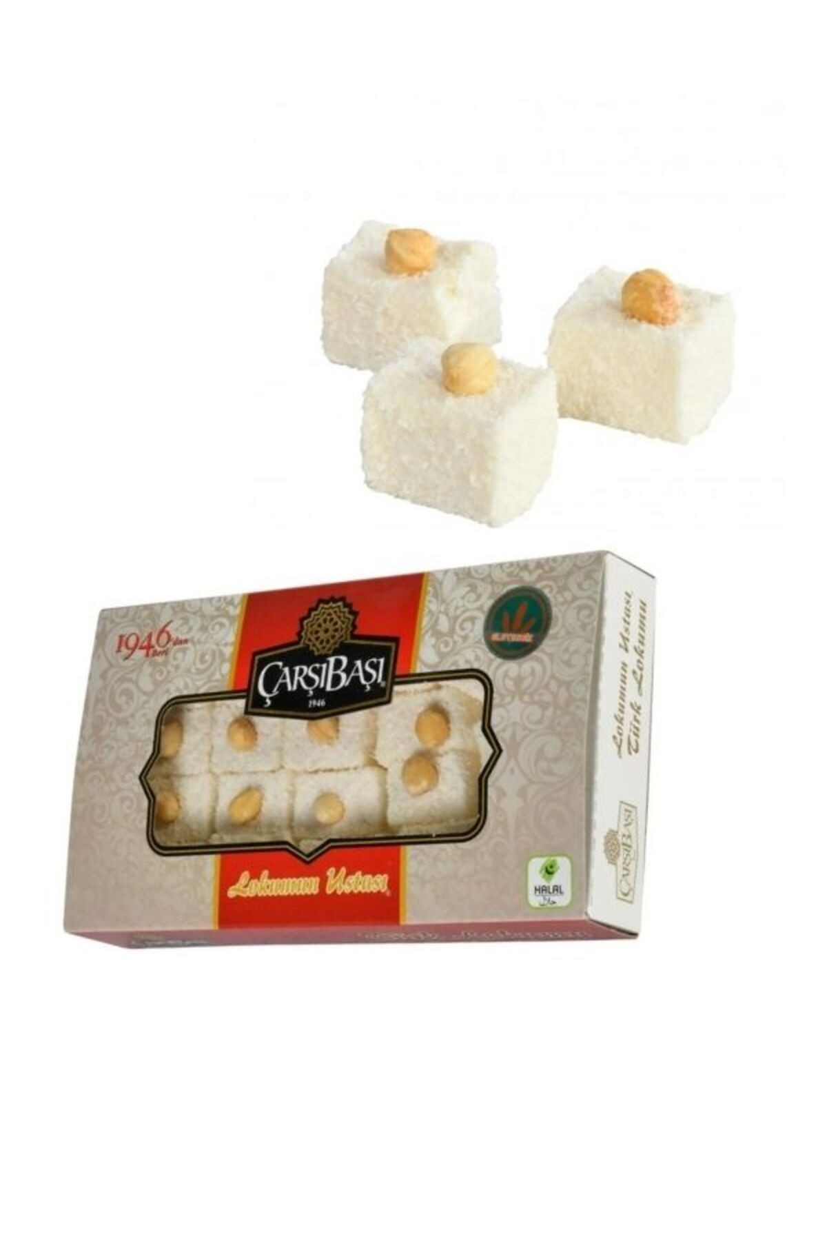 Glütensiz Fındıklı Basma Sultan Lokum 500 gr (CB942)