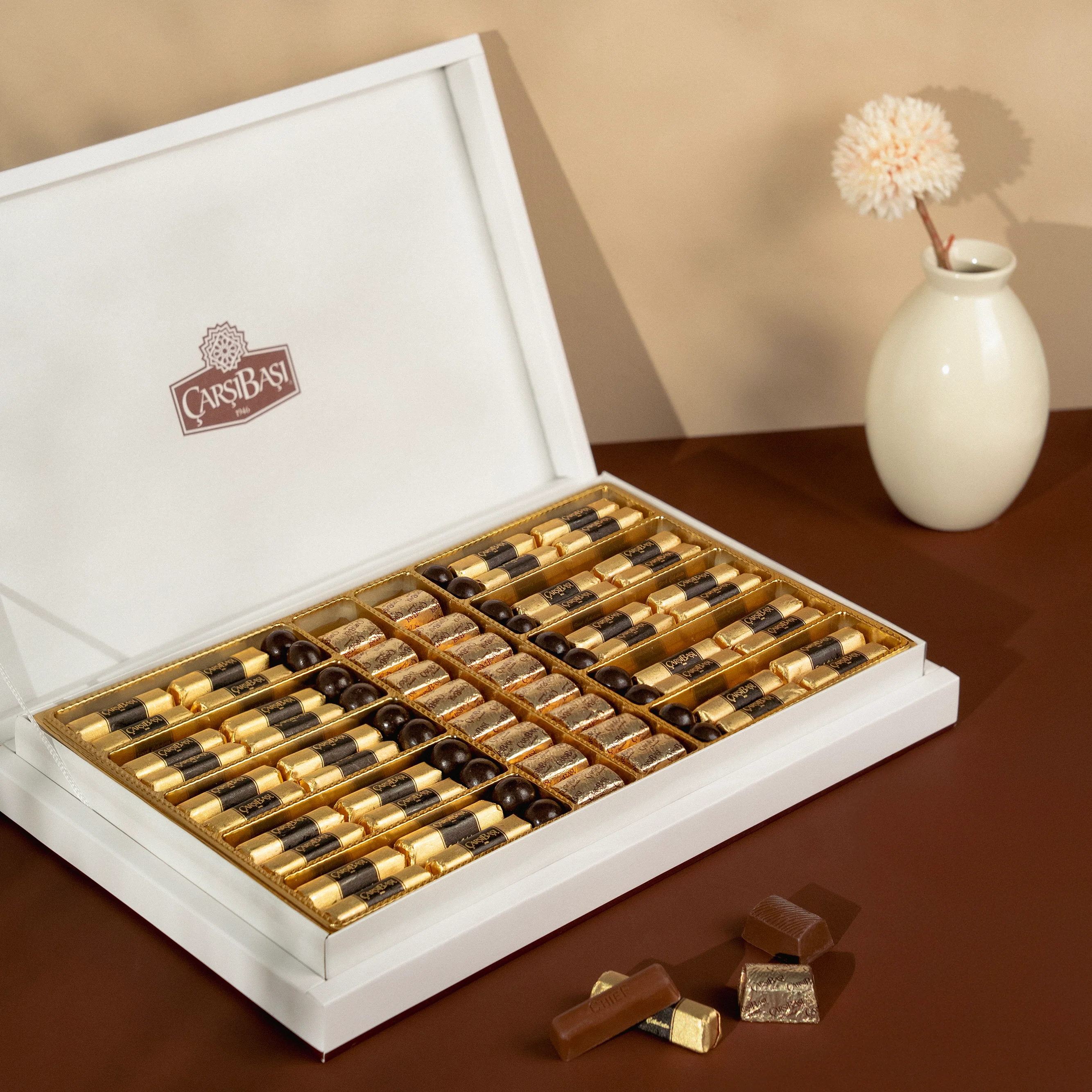 Finger Gold Çikolata & Baton Fındık Çikolata ve Badem Draje