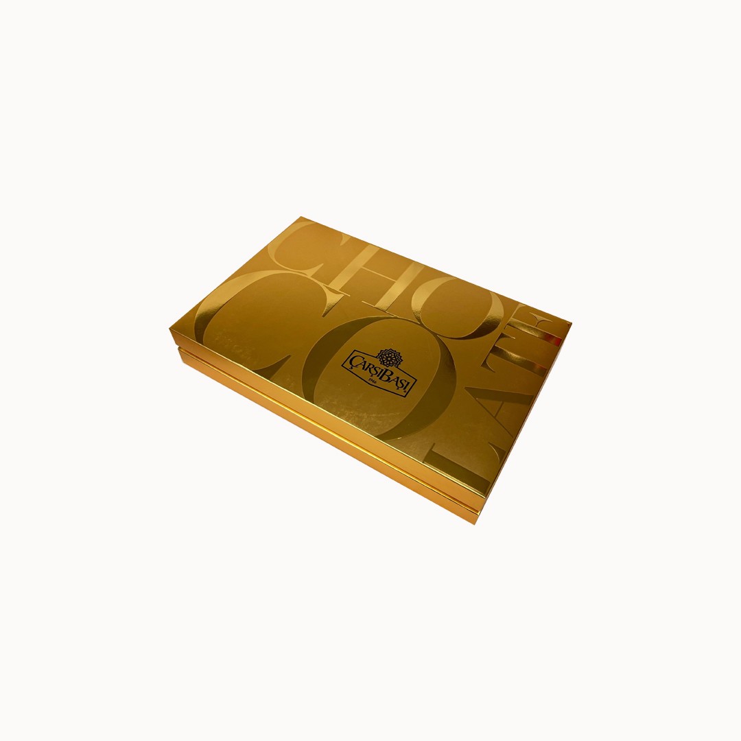 Yaldızlı Çiçek Baton Çikolata & Fındık Draje 570 gr