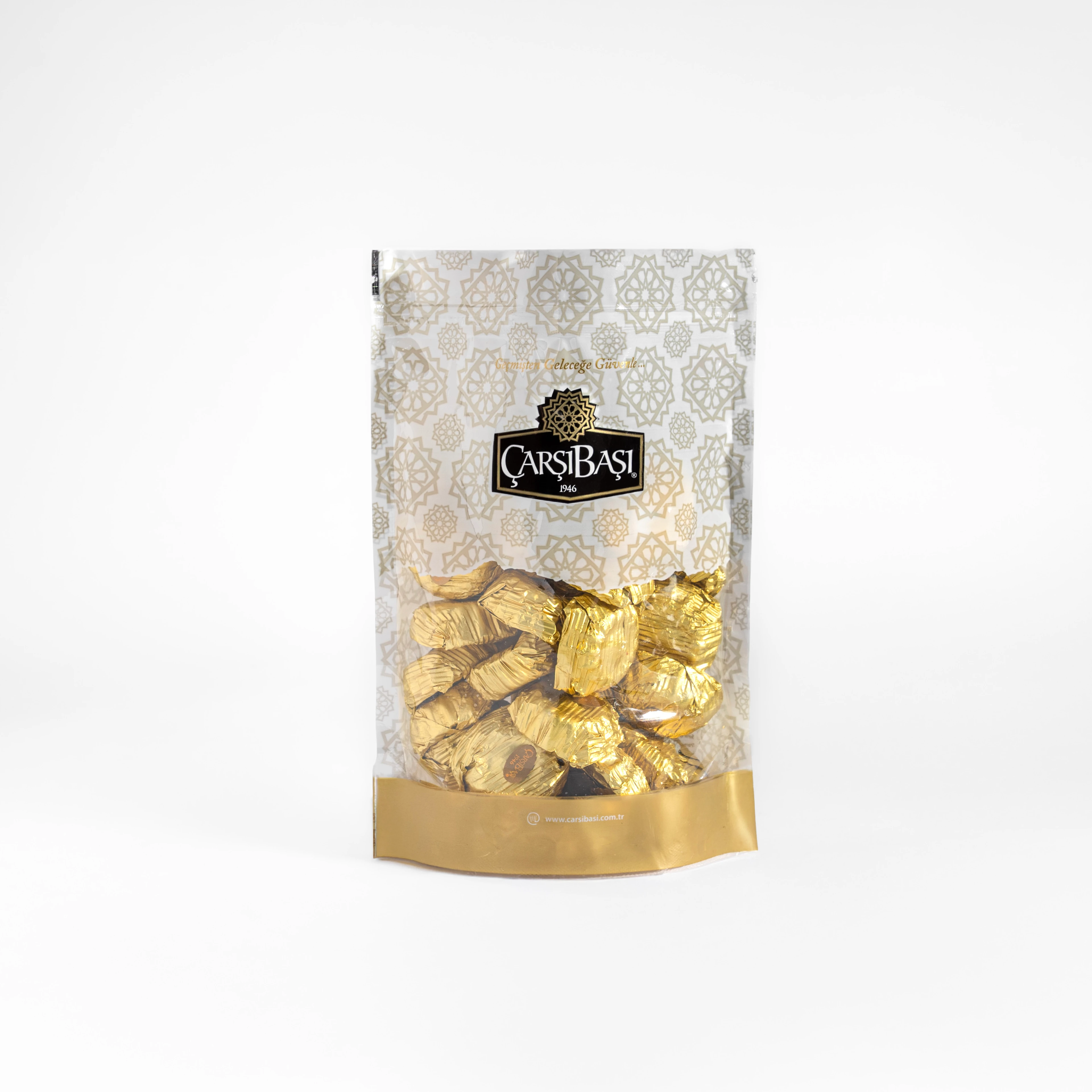 Yaldızlı Çiçek Baton A. Fıstıklı Çikolata 1kg
