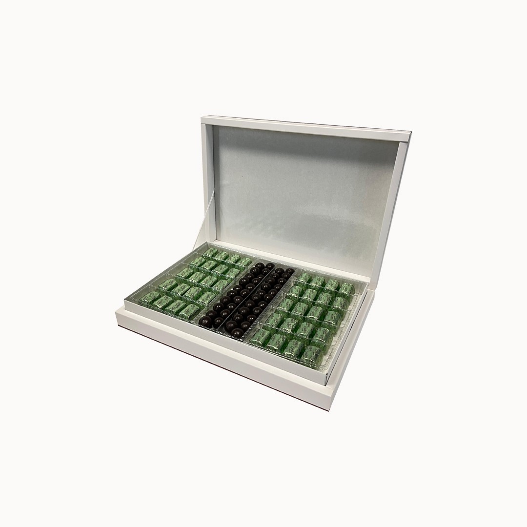 Baton Antep Fıstıklı Çikolata & Badem Draje 540 gr