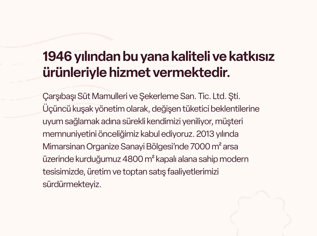 1924'ten Bugüne Çikolatanın Ustası