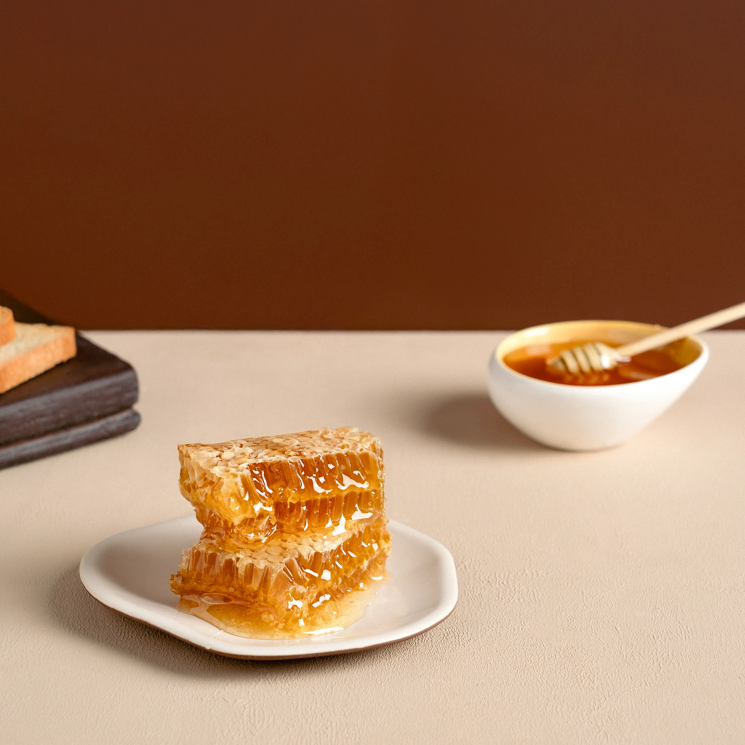 Petekli Akasya Çiçek Balı 430 Gr