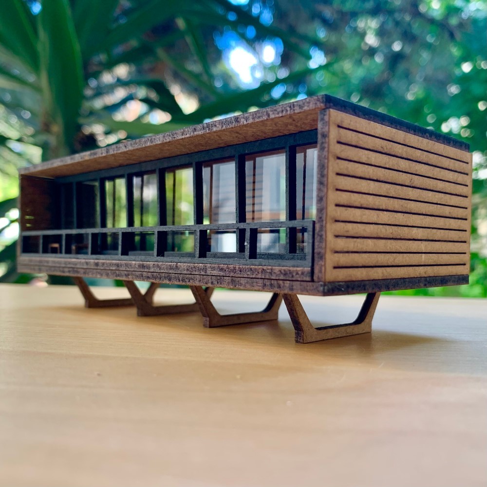 MODERN MİMARİ TASARIMLI EV – KENDİN YAP MAKET EV SERİSİ