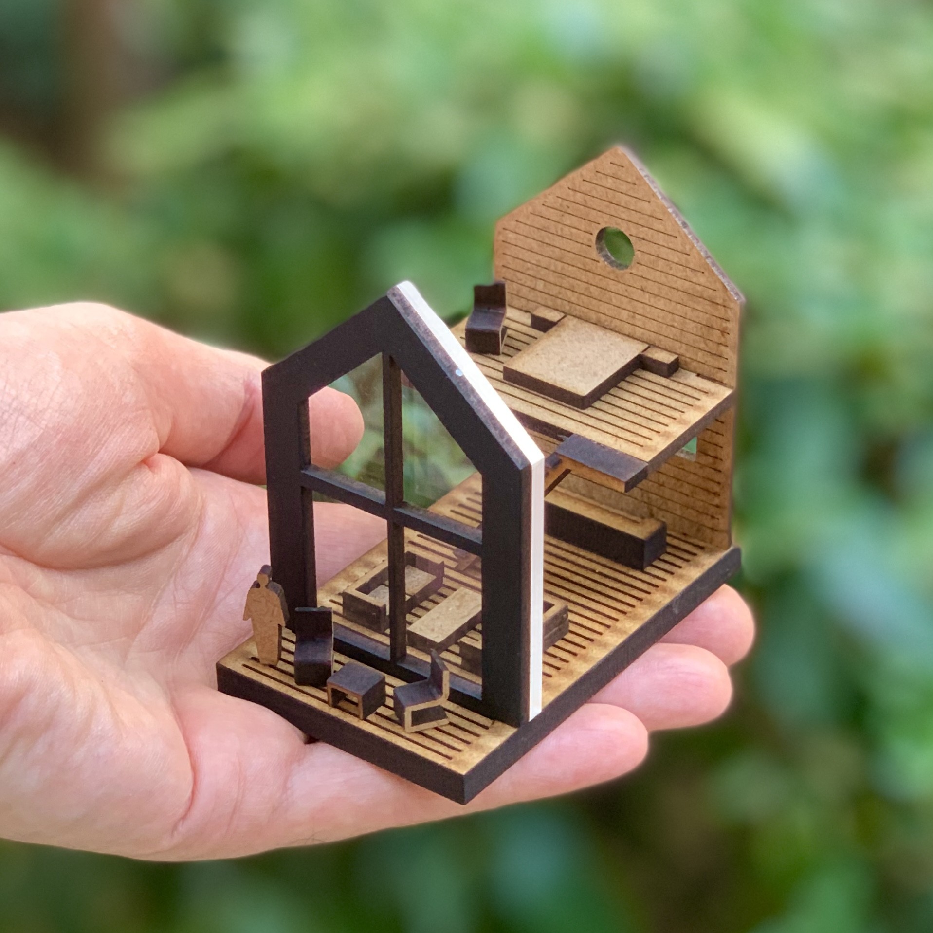 TINY HOUSE – MAKET EV KENDİN YAP SETİ