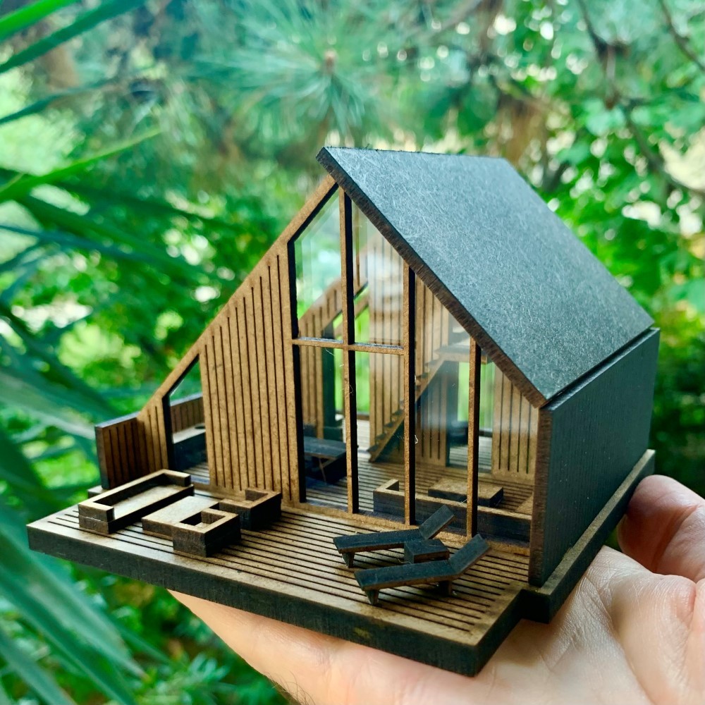 İSKANDİNAV EVİ – KENDİN YAP MAKET EV SERİSİ