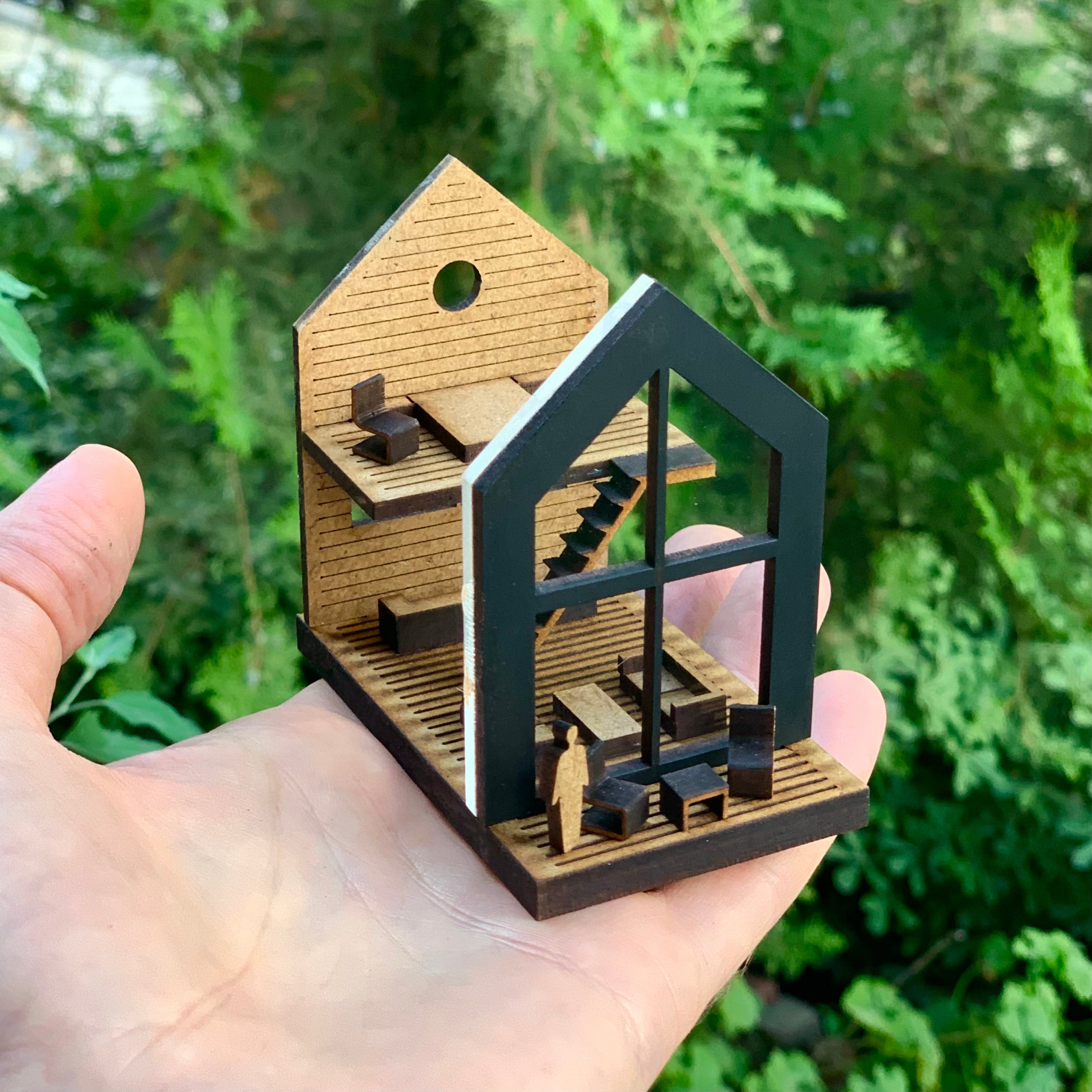 TINY HOUSE – MAKET EV KENDİN YAP SETİ