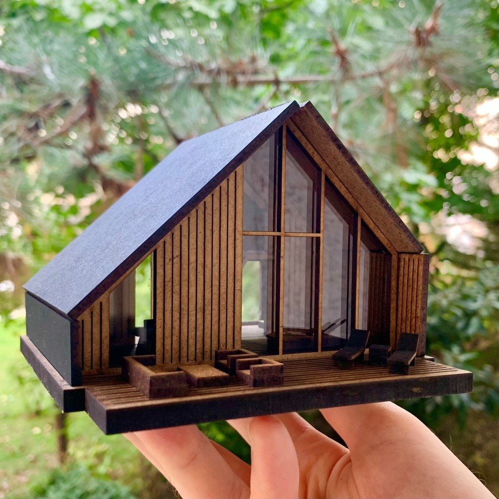 İSKANDİNAV EVİ – KENDİN YAP MAKET EV SERİSİ