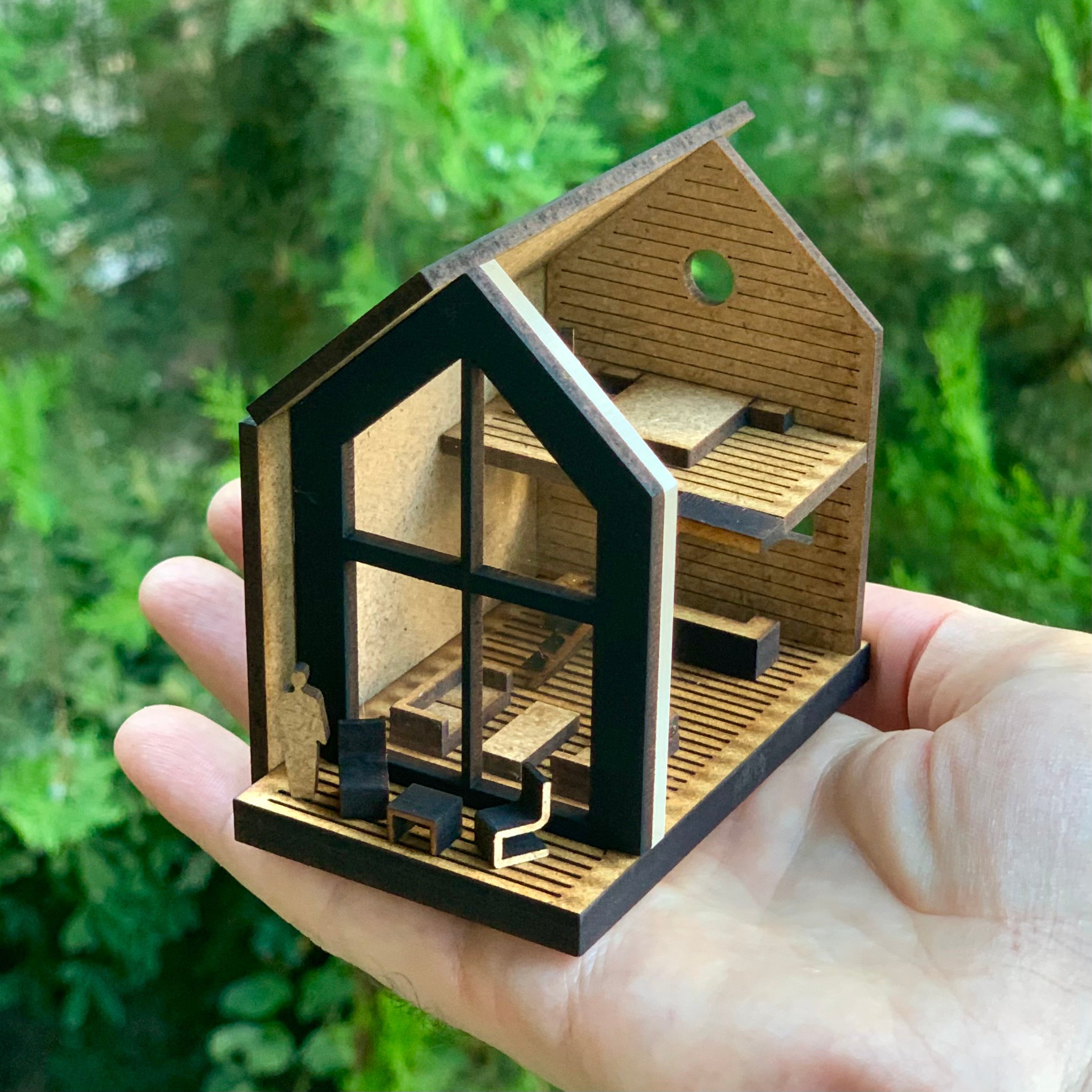 TINY HOUSE – MAKET EV KENDİN YAP SETİ
