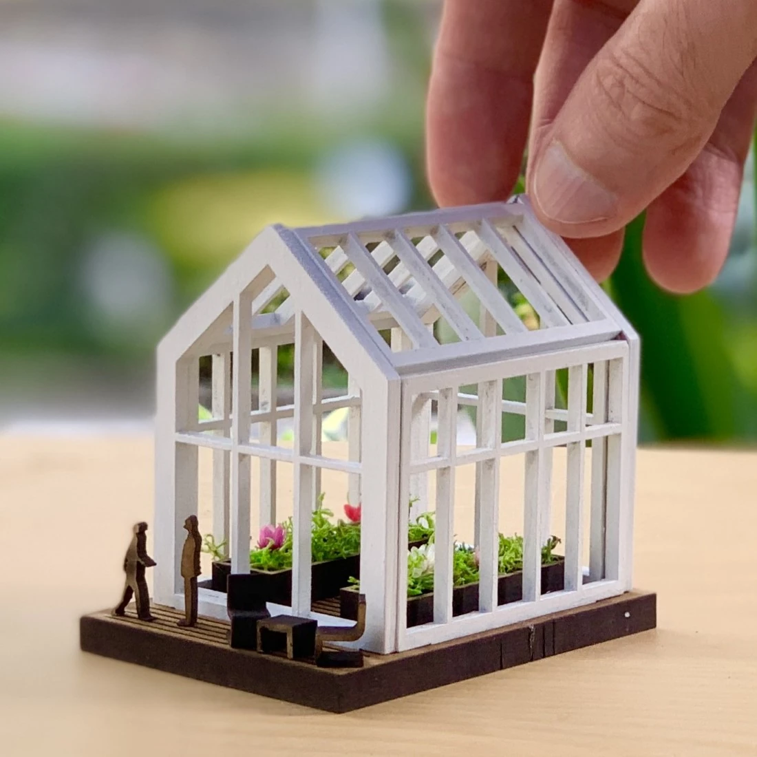 MİNYATÜR ÇİÇEK SERASI – KENDİN YAP MAKET EV SERİSİ